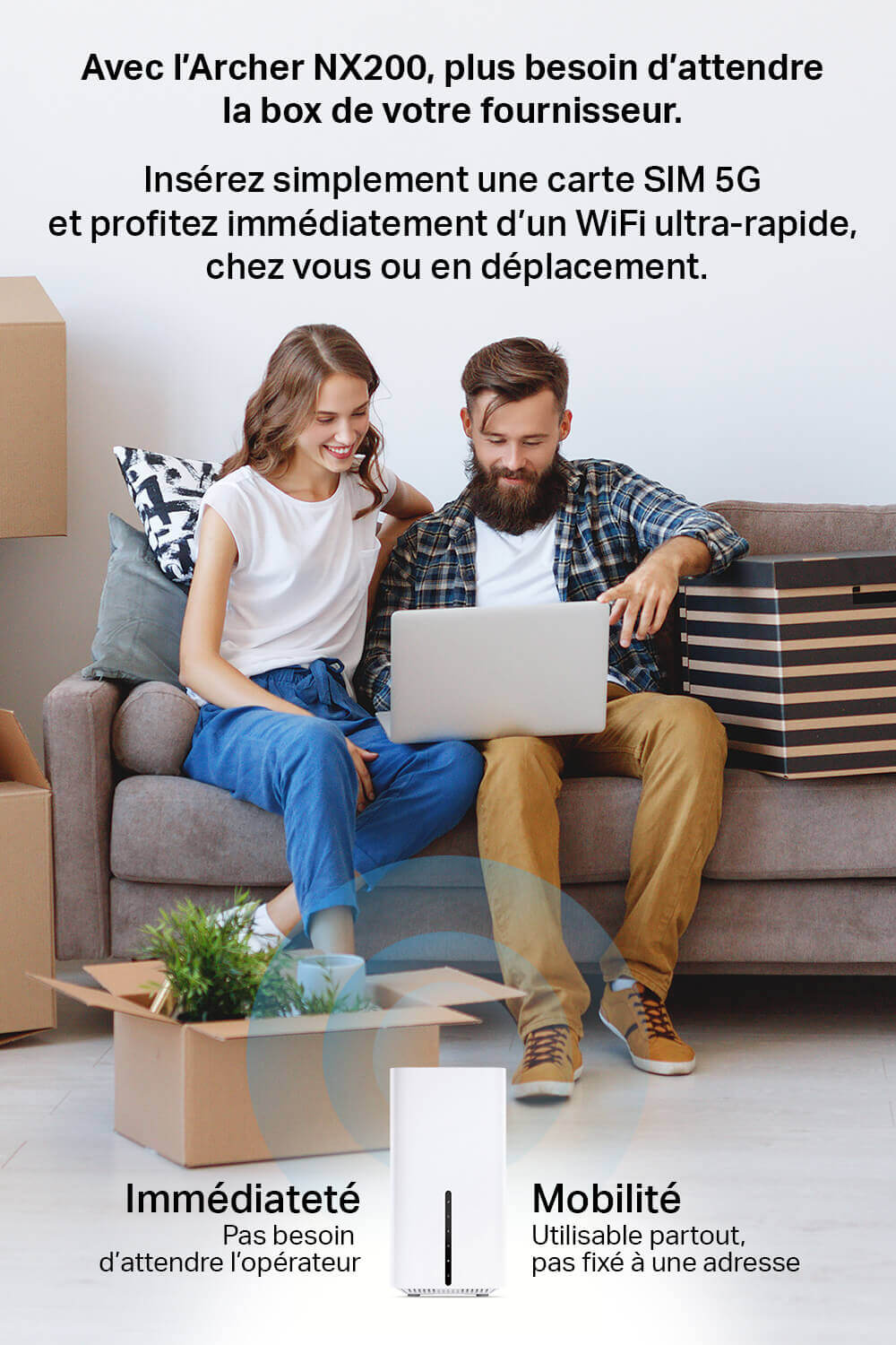 Routeur 5g & WiFi 6 Mesh AX1800 Bi-Bande - Archer NX200 - Image 5