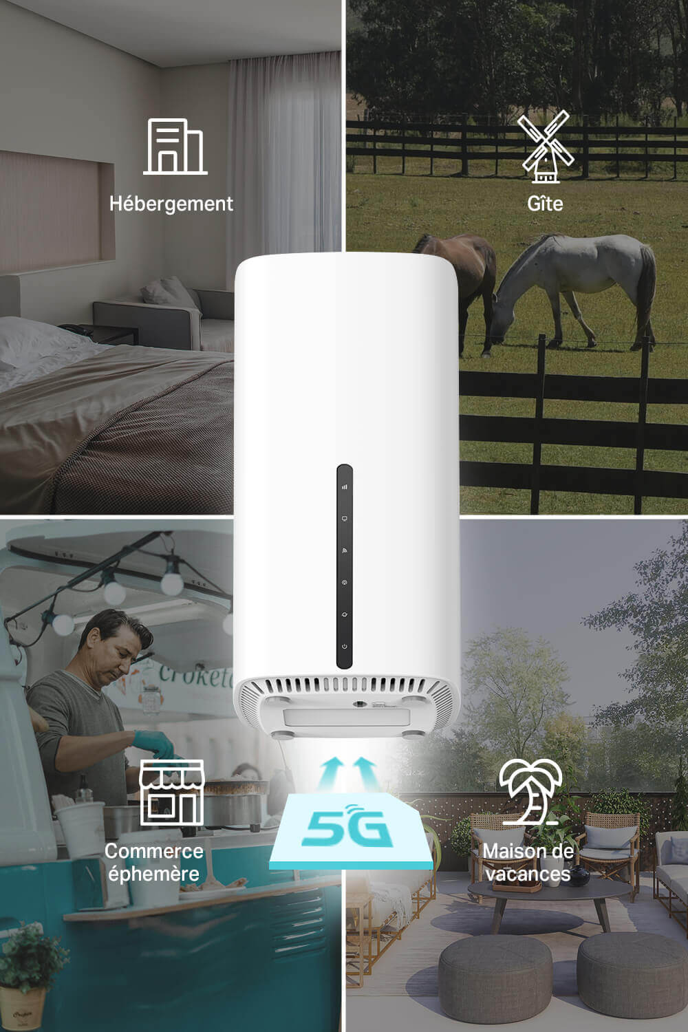 Routeur 5g & WiFi 6 Mesh AX1800 Bi-Bande - Archer NX200 - Image 7