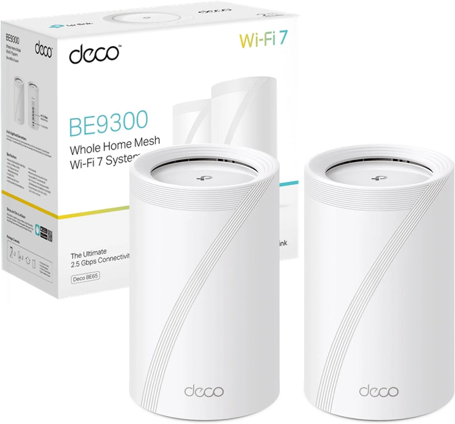 Routeur WiFi 7 Mesh 9,2 Gbit/s Tri-Bande BE9300 - Deco BE65 - Image 8