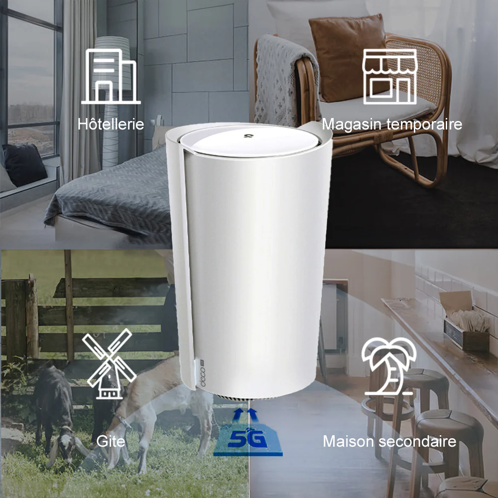 Routeur 5G et WiFi 6 2.9 Gbit/s AX3000 - Deco X50-5G - Image 7