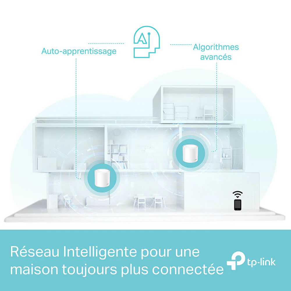 Routeur WiFi 6 Bi-Bande 3 Gbit/s AX3000 - Deco X50 - Image 5