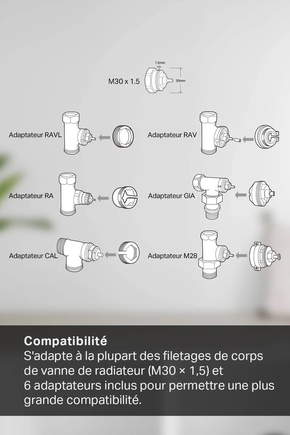 Kit de Démarrage Tête Thermostatique Connecté + Hub KE100 KIT - Image 9
