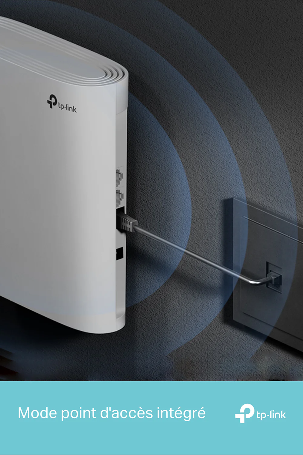 Répéteur WiFi 6 Mesh Bi-Bande 2,5 Gbit/s AX6000 - RE900XD - Image 5