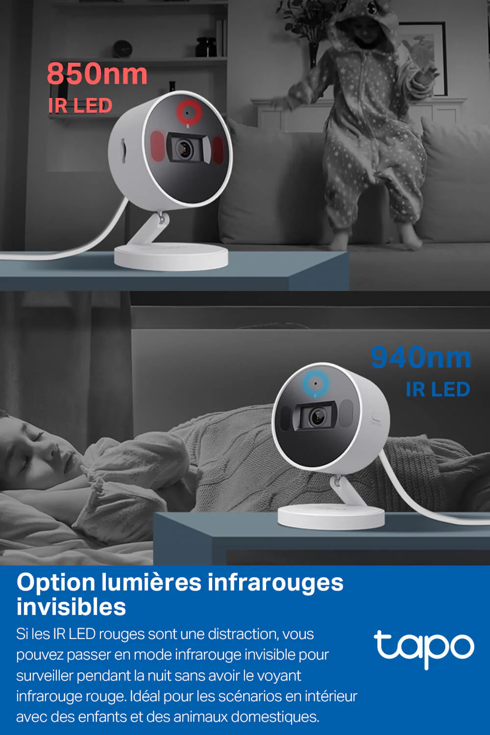 Caméra de Surveillance Intérieure Quad HD 3MP/2K avec IA - Tapo C125 - Image 4
