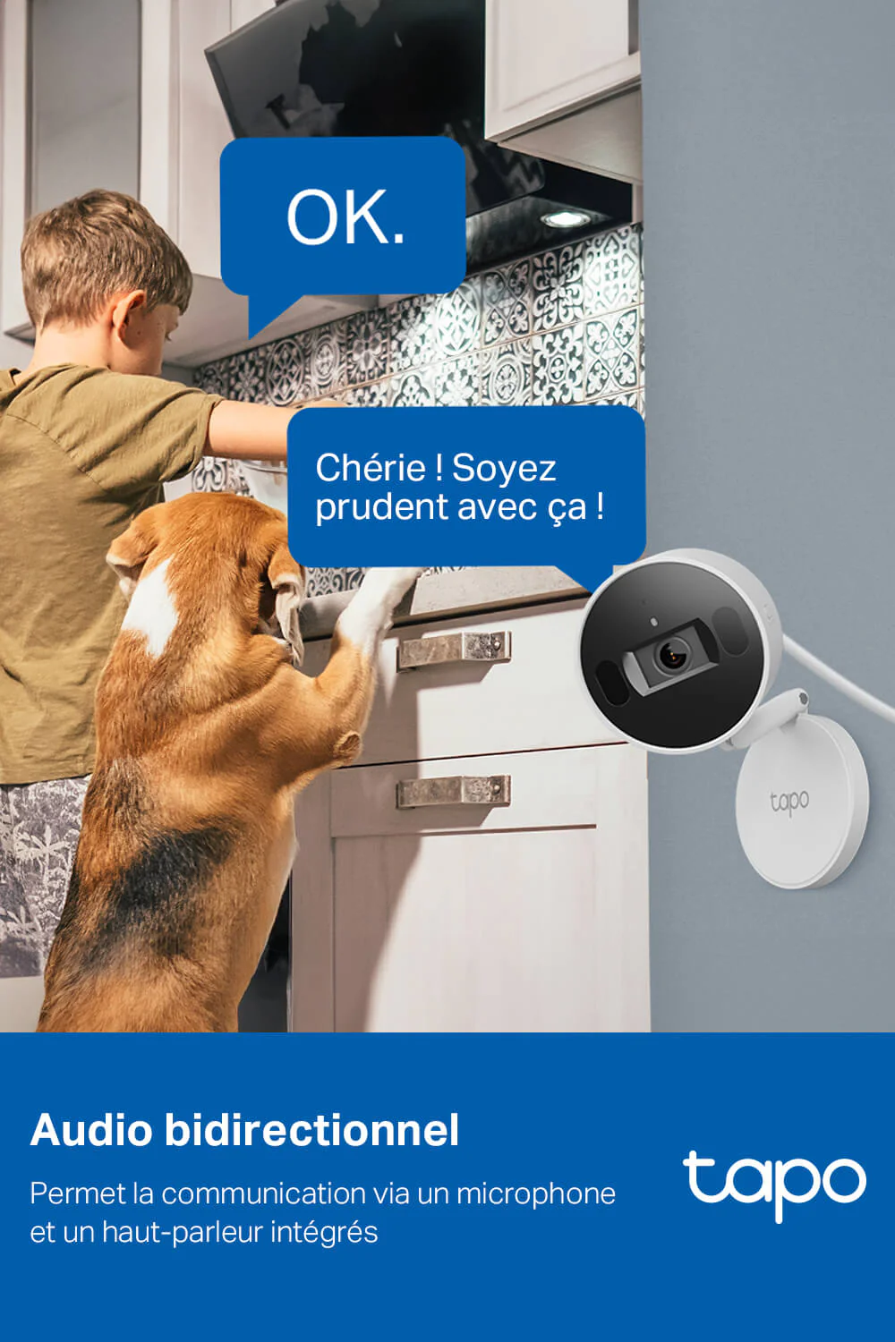 Caméra de Surveillance Intérieure Quad HD 3MP/2K avec IA - Tapo C125 - Image 6