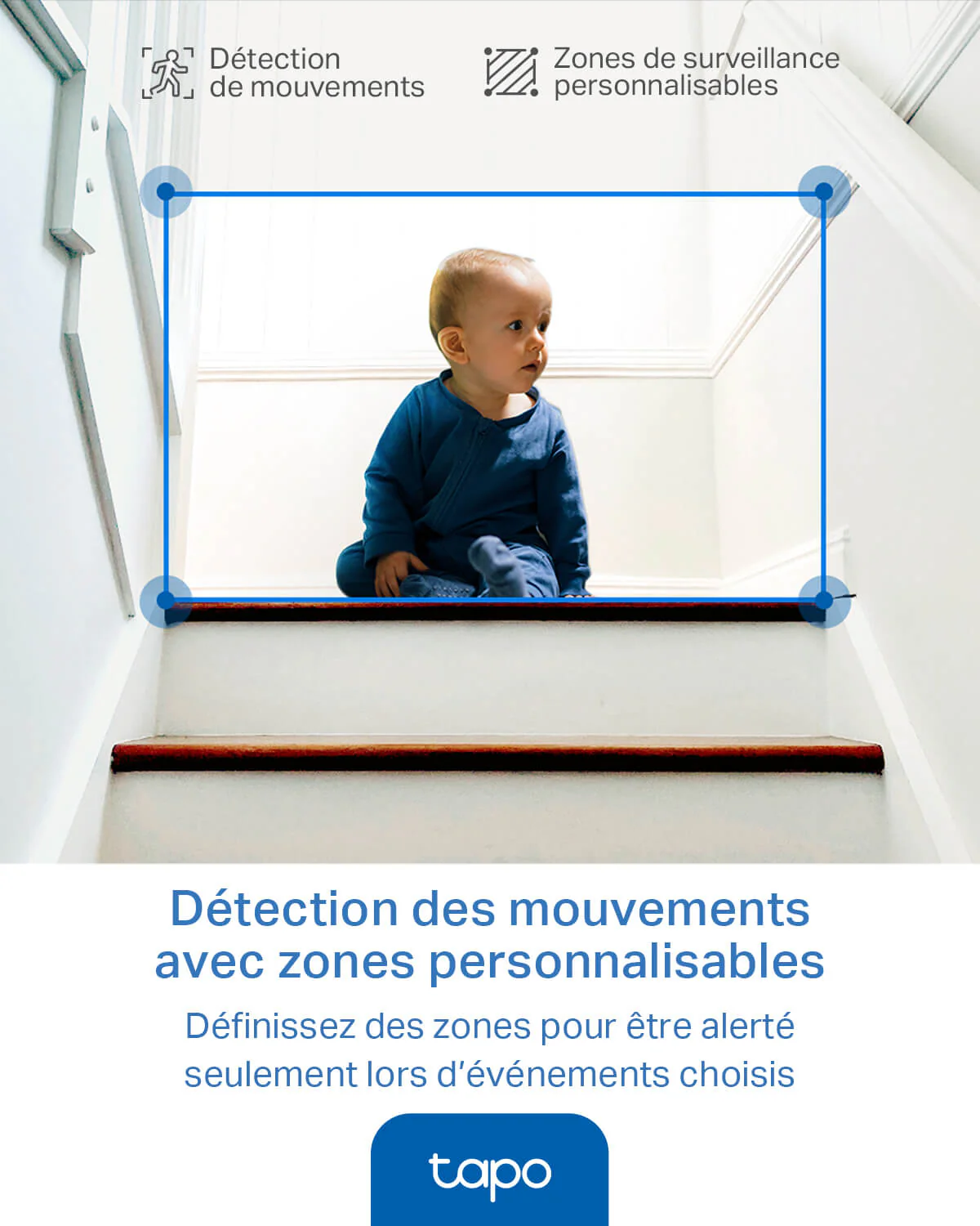 Caméra de Surveillance Intérieure Panoramique 2K QHD - Tapo C220 - Image 6