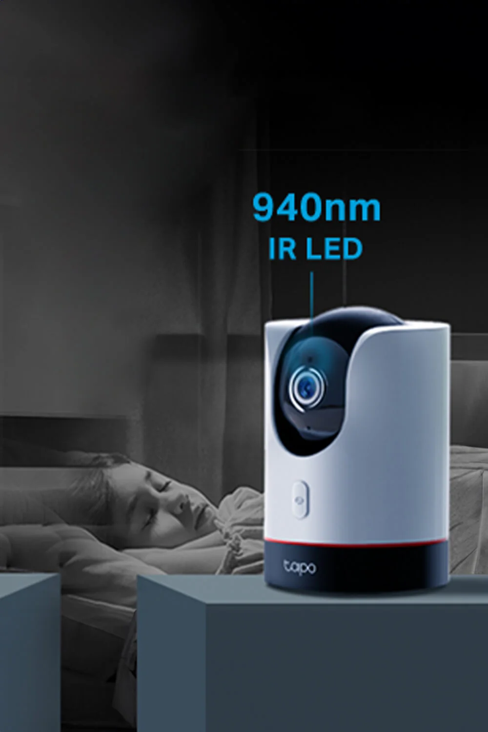 Caméra de Surveillance Intérieure 360° QHD avec IA - Tapo C225 - Image 4