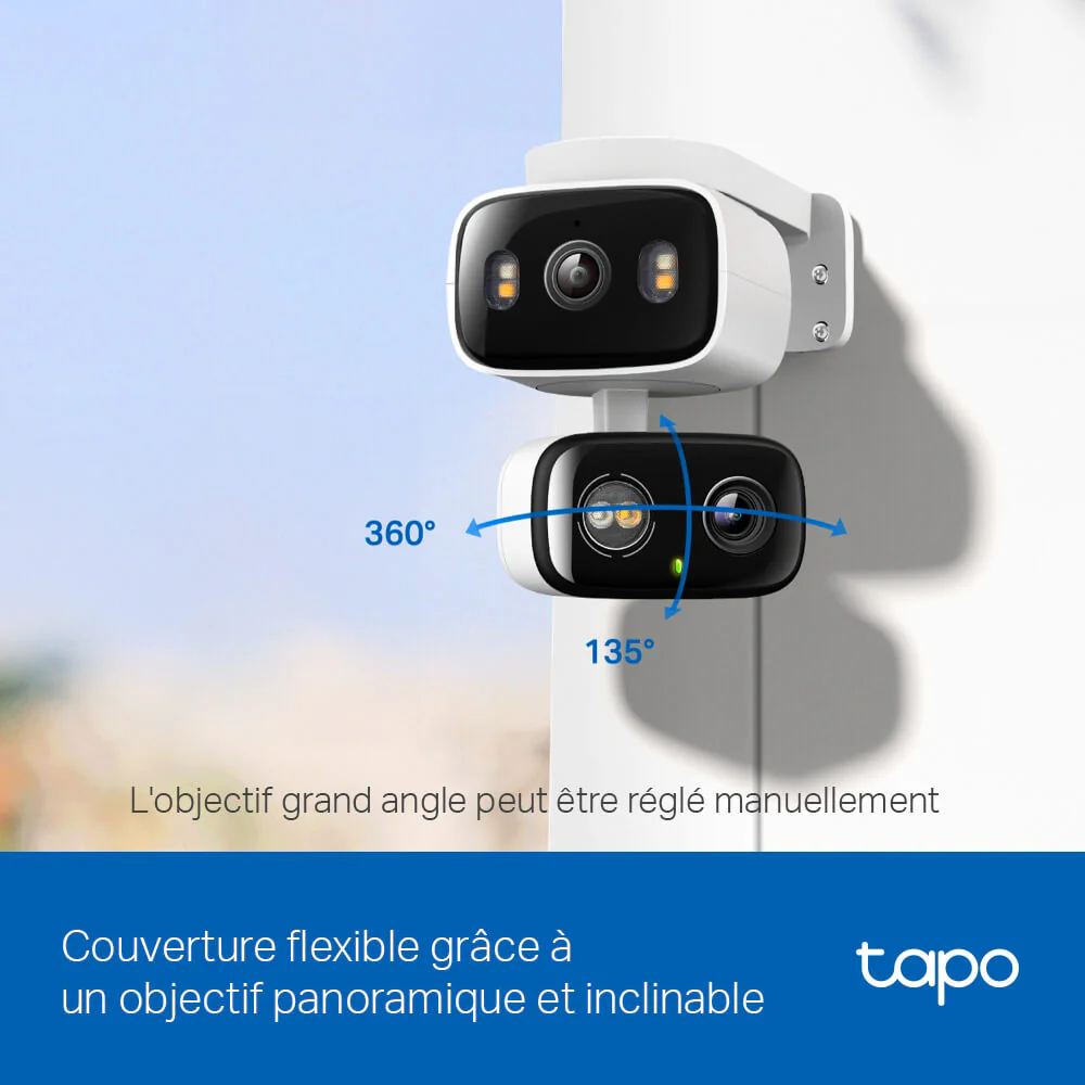 Caméra de Surveillance WiFi Extérieure 2K Imperméable IP65 - Tapo C246D - Image 10