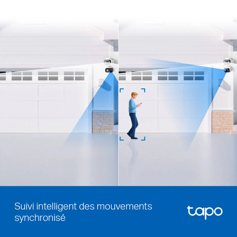 Caméra de Surveillance WiFi Extérieure 2K Imperméable IP65 - Tapo C246D - Image 7