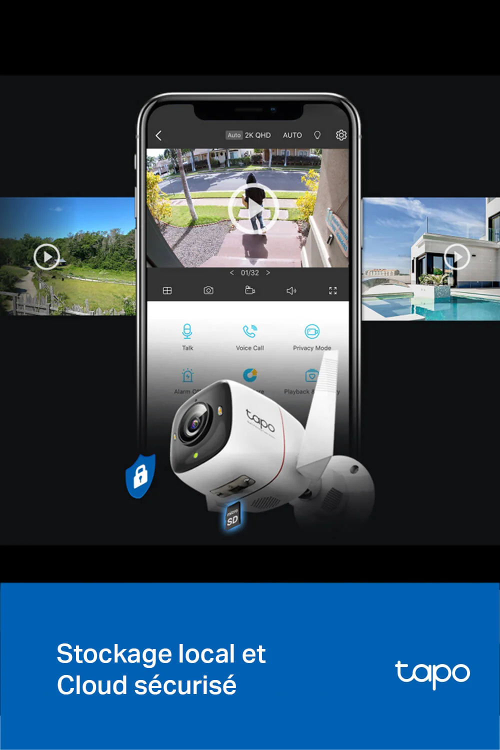Caméra de Surveillance Extérieure 2K QHD Imperméable IP66 - Tapo C325WB - Image 9