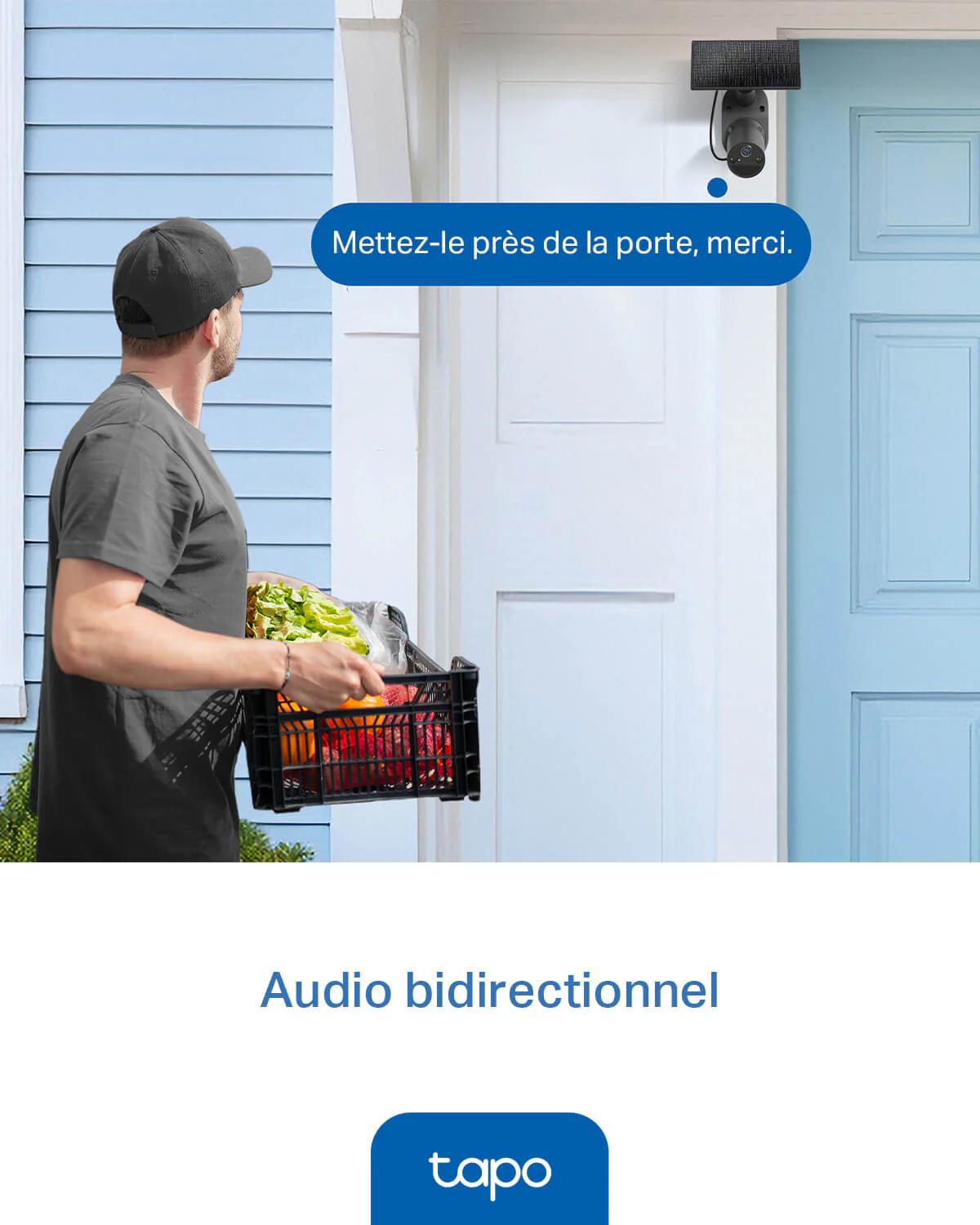 Caméra de Surveillance Solaire 2K QHD Noir Imperméable IP65 - Tapo C411 KIT - Image 10