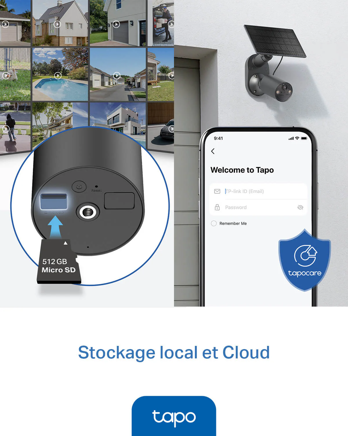 Caméra de Surveillance Solaire 2K QHD Noir Imperméable IP65 - Tapo C411 KIT - Image 9