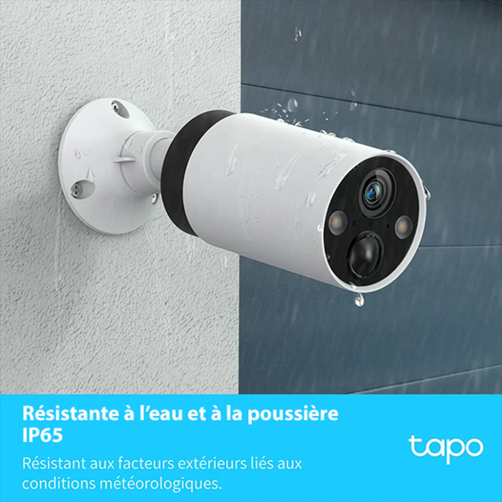 Caméra de Surveillance Extérieure sur Batterie QHD 2K - Tapo C420 avec Hub H200 - Image 5