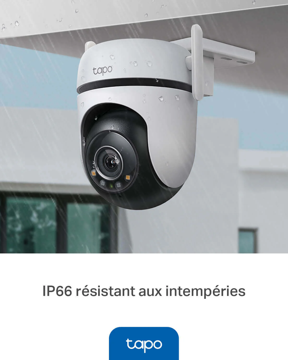 Caméra de Surveillance Extérieure 360° 2K QHD IP66 WiFI & Ethernet - Tapo C520WS - Image 11