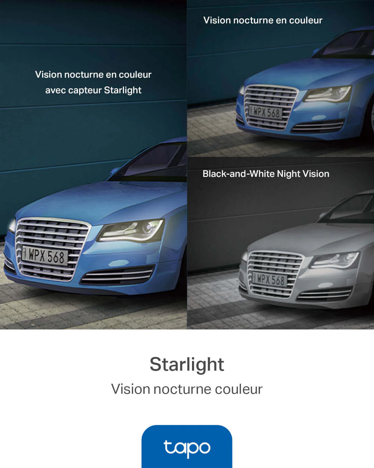 Caméra de Surveillance Extérieure 360° 2K QHD IP66 WiFI & Ethernet - Tapo C520WS - Image 5