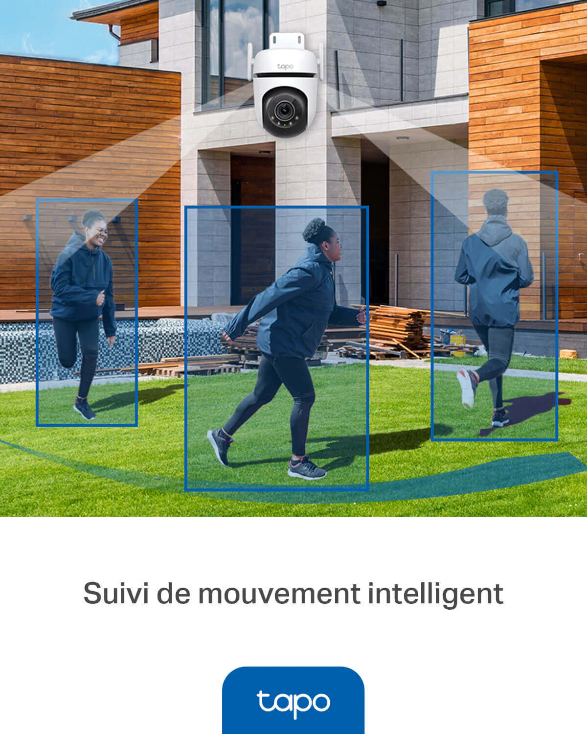 Caméra de Surveillance Extérieure 360° 2K QHD IP66 WiFI & Ethernet - Tapo C520WS - Image 6