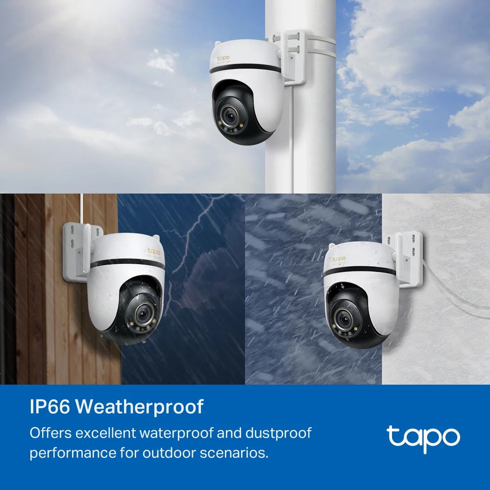 Caméra de Surveillance Extérieure 360° 3K 5MP - Tapo C530WS - Image 10