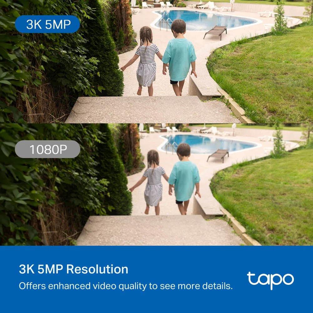 Caméra de Surveillance Extérieure 360° 3K 5MP - Tapo C530WS - Image 8