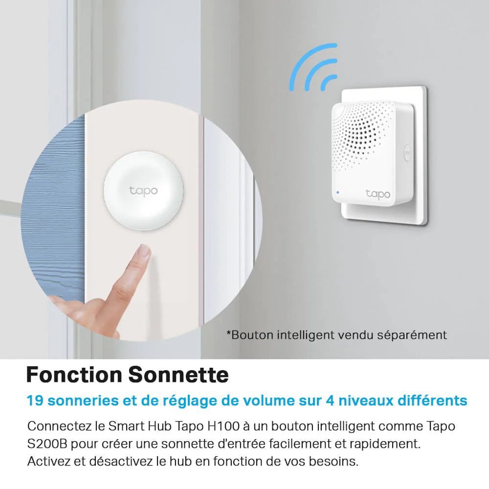 Hub connecté avec Carillon - Tapo H100 - Image 5