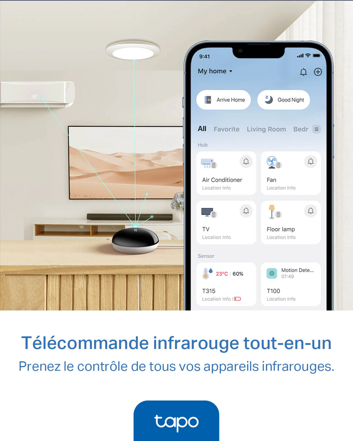 Télécommande Connectée Domotique Universelle IR & IoT - Tapo H110 - Image 3