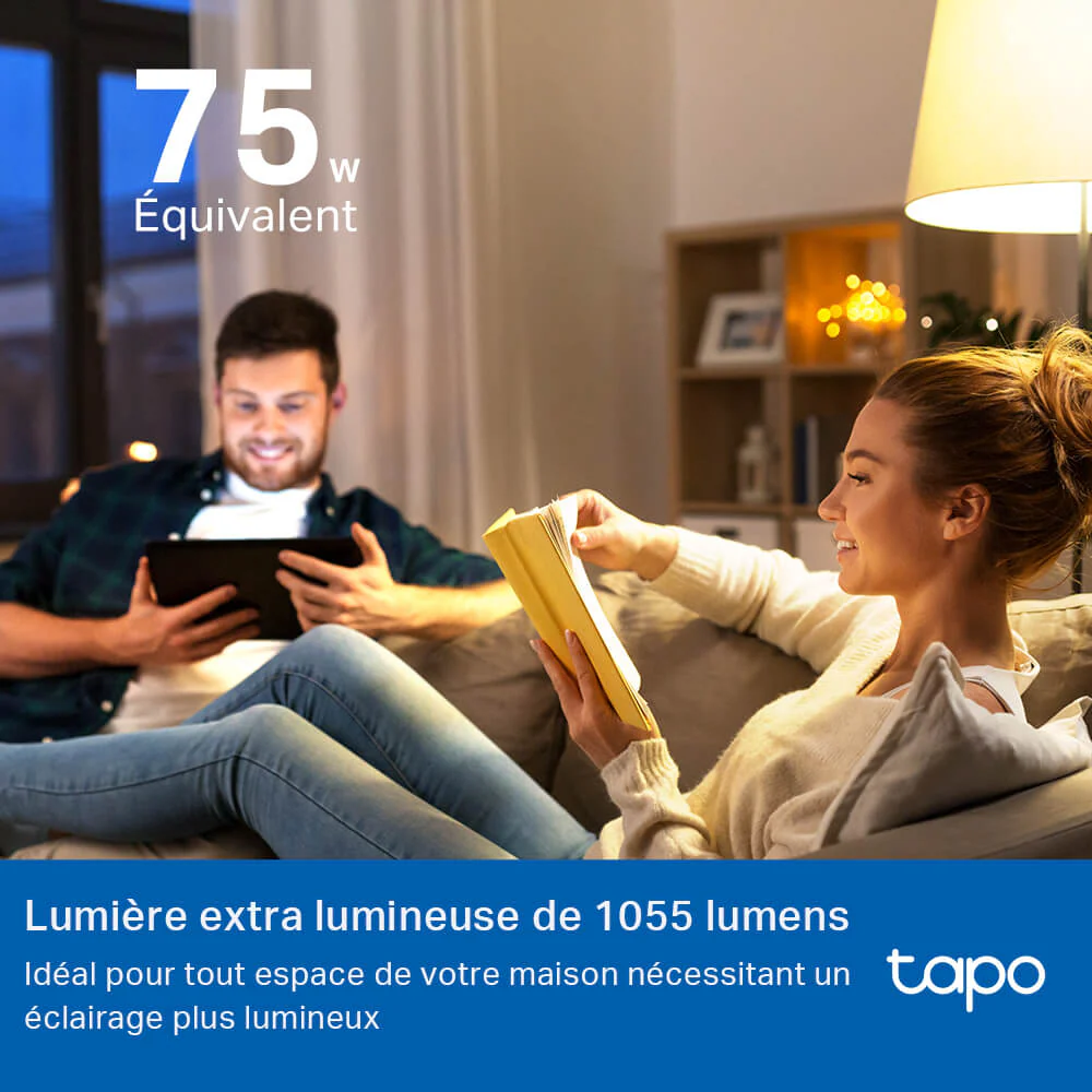 Ampoule Led Connectée E27 Multicolore 1055 Lumens - Tapo L535E - Image 3