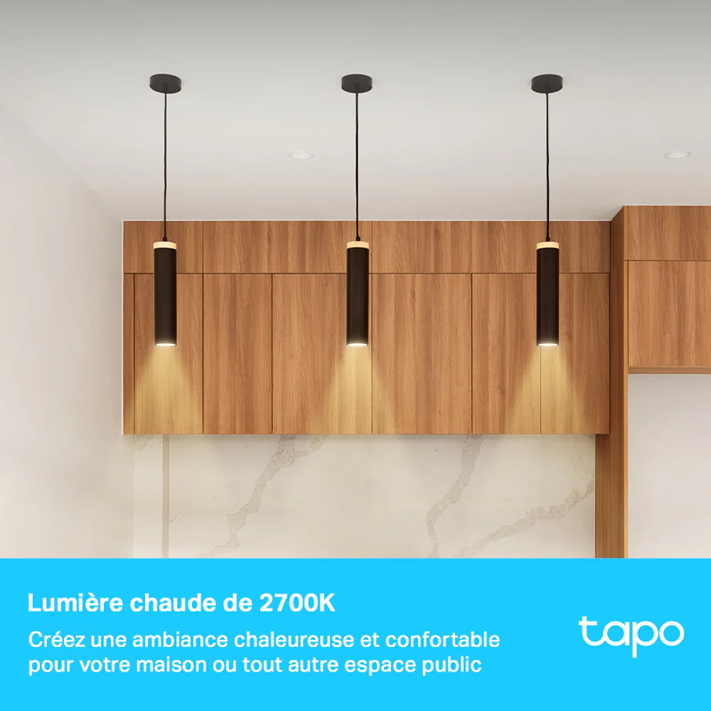 Ampoule LED Connectée GU10 Blanc Chaud 350 Lumens - Tapo L610 - Image 4