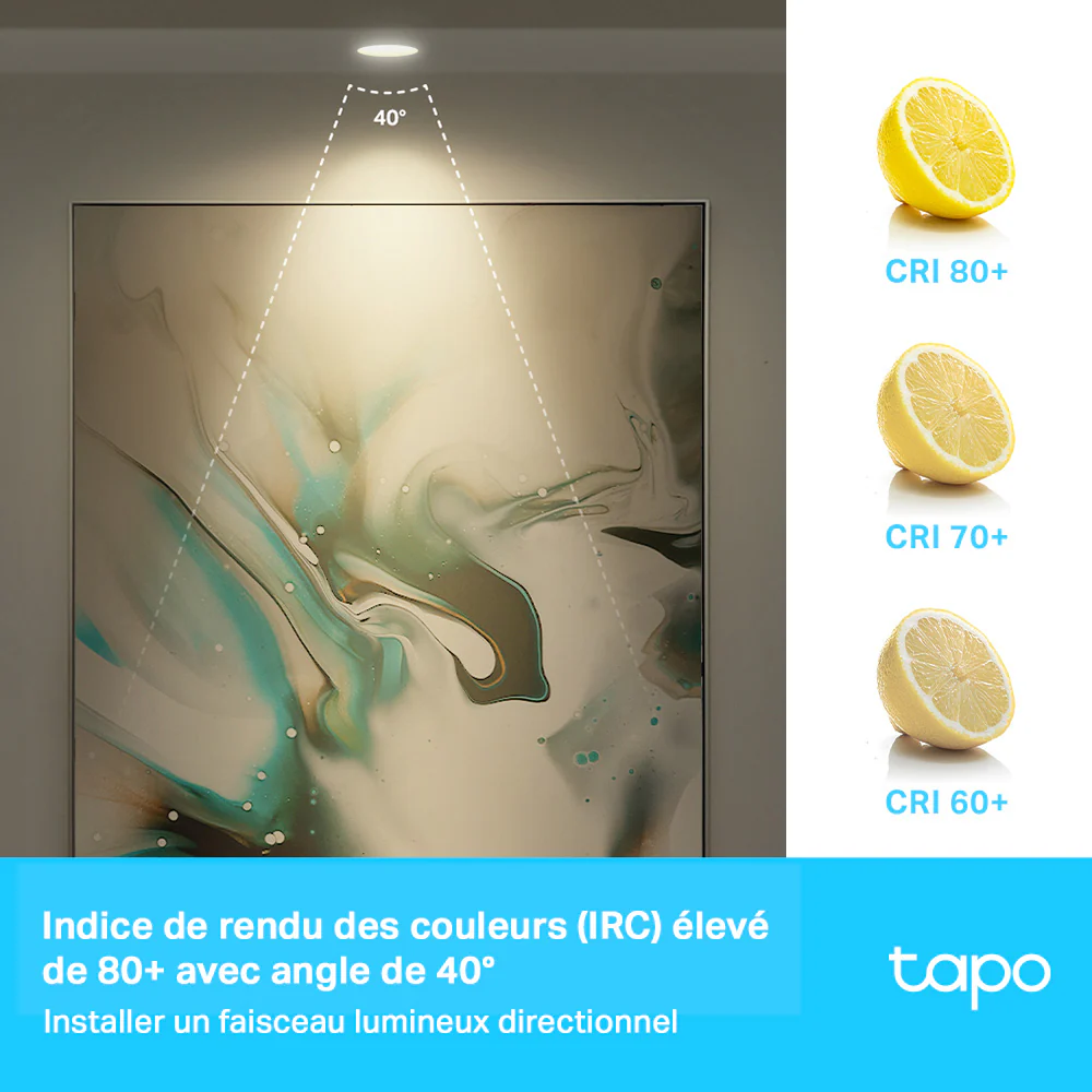 Ampoule LED Connectée GU10 Blanc Chaud 350 Lumens - Tapo L610 - Image 6