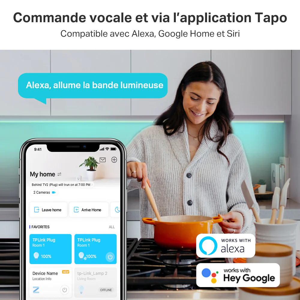 Ruban LED Connecté RVB 5 Mètres - Tapo L900 - Image 3