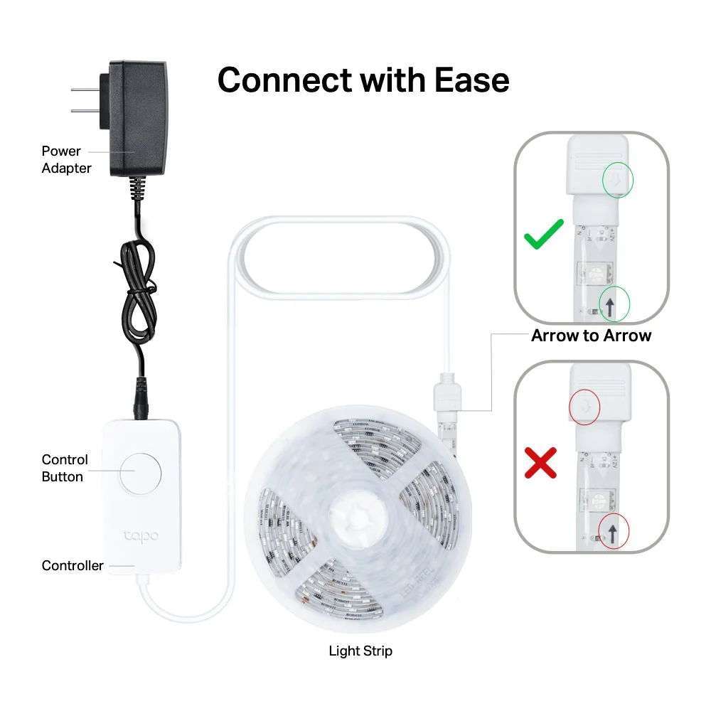 Ruban LED Connecté Multicolore 5 Mètres - Tapo L930 - Image 7