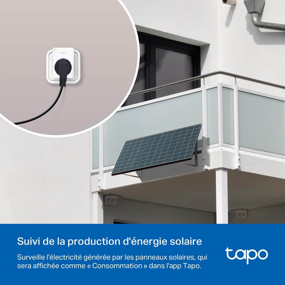 Prise Connectée 16A avec Suivi de Consommation - Tapo P110 - Image 12