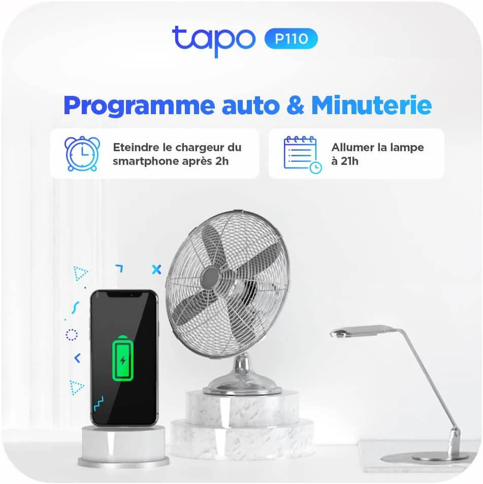 Prise Connectée 16A avec Suivi de Consommation - Tapo P110 - Image 5
