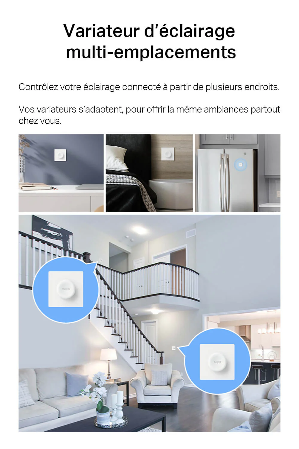 Interrupteur Variateur Connecté - Tapo S200D - Image 4