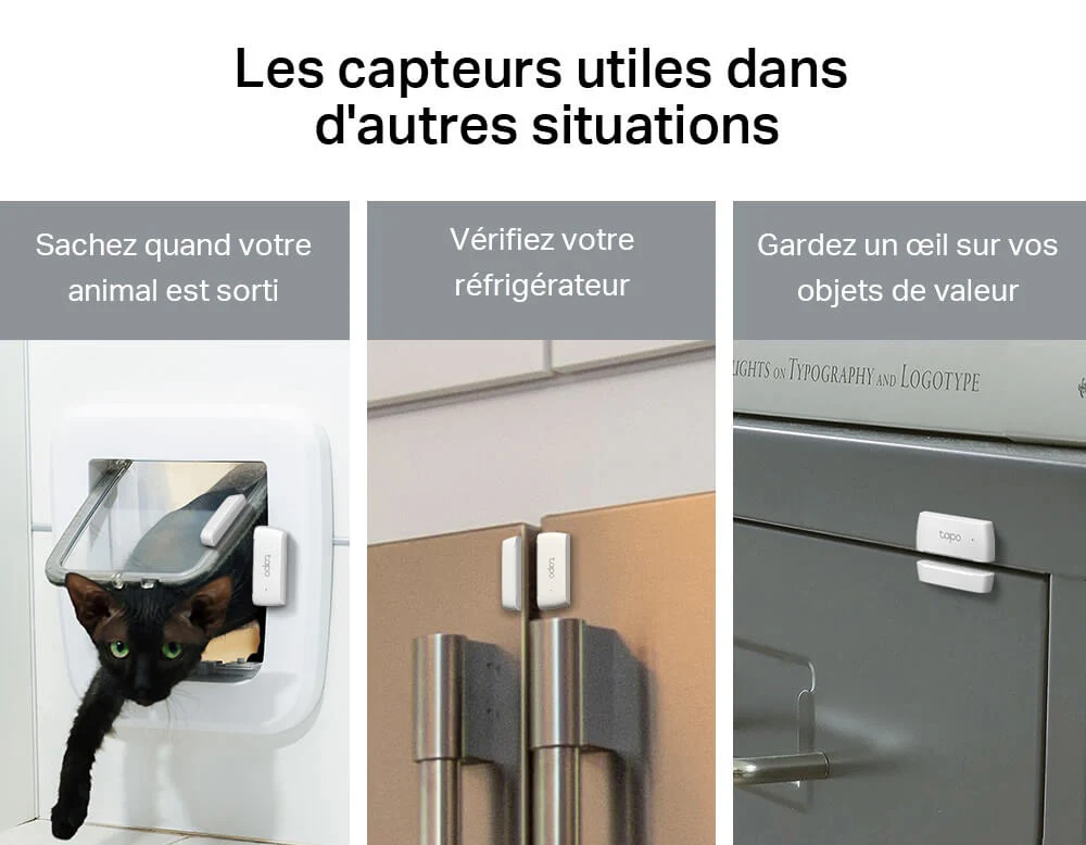 Détecteur d’Ouverture/Fermeture Connecté de Portes et Fenêtres - Tapo T110 - Image 5
