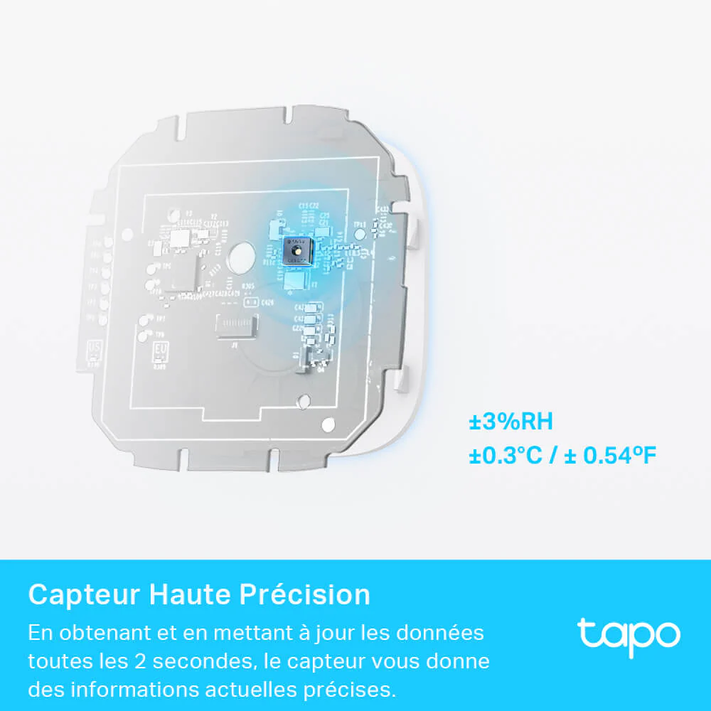 Capteur Moniteur Connecté de Température et d'Humidité - Tapo T315 - Image 7