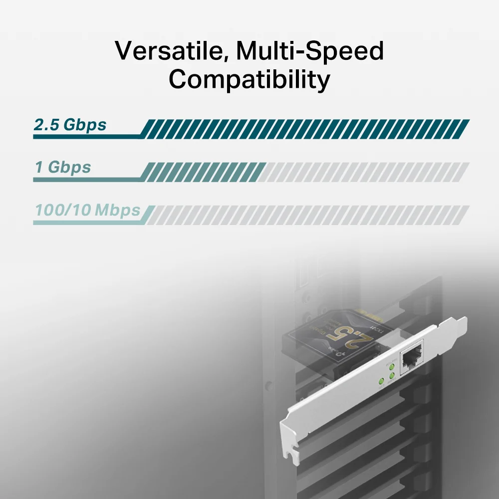 Carte Réseau Interne Ethernet 2,5 Gbit/s - TP-Link TX201 - Image 5