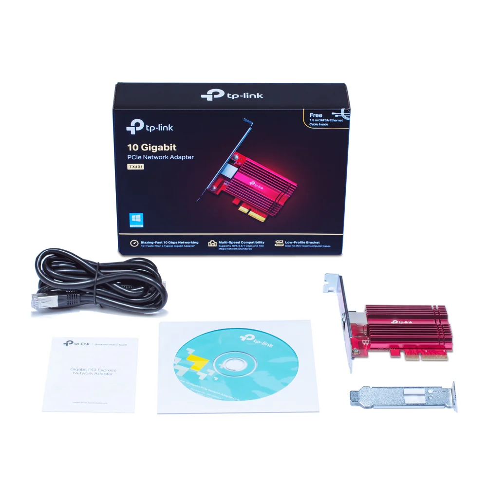 Carte Réseau Interne Ethernet 10 Gbit/s - TP-Link TX401 - Image 7